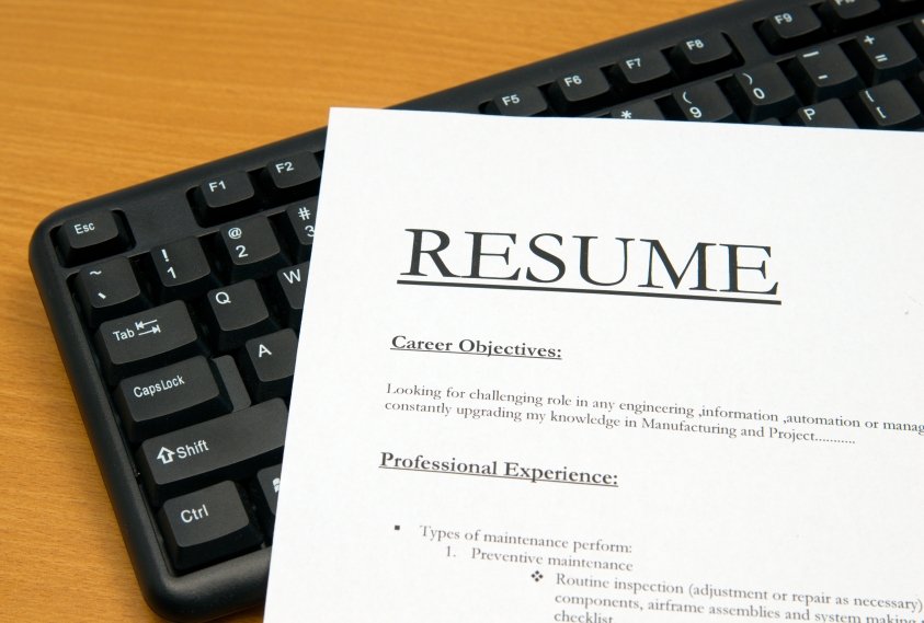 How to write a resume about com